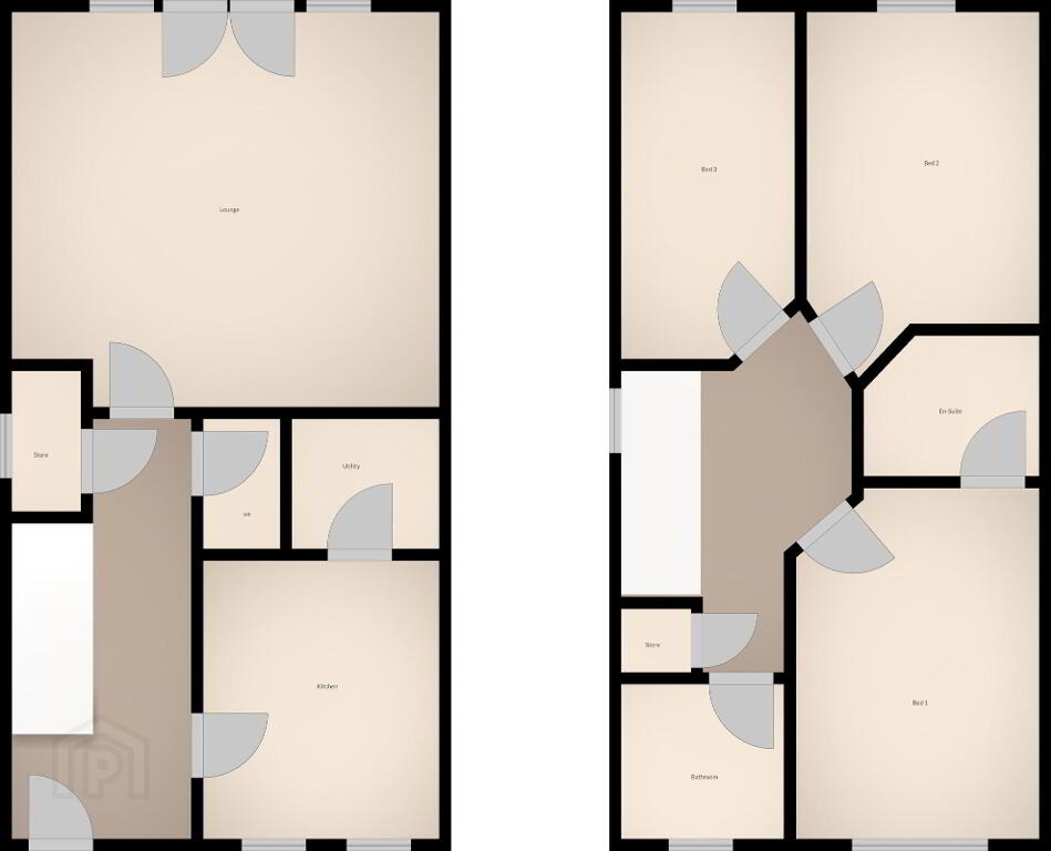 Floorplan 1 of 9 Upritchard Court, Bangor