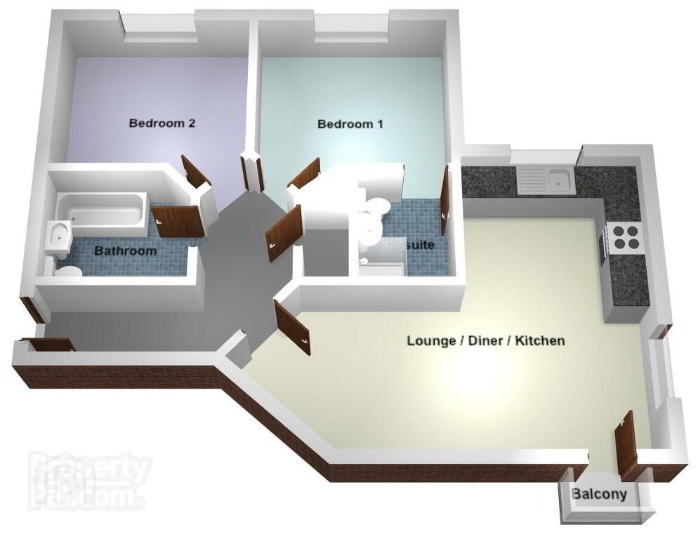 Floorplan 1 of Lawnfield Grove, Newcastle