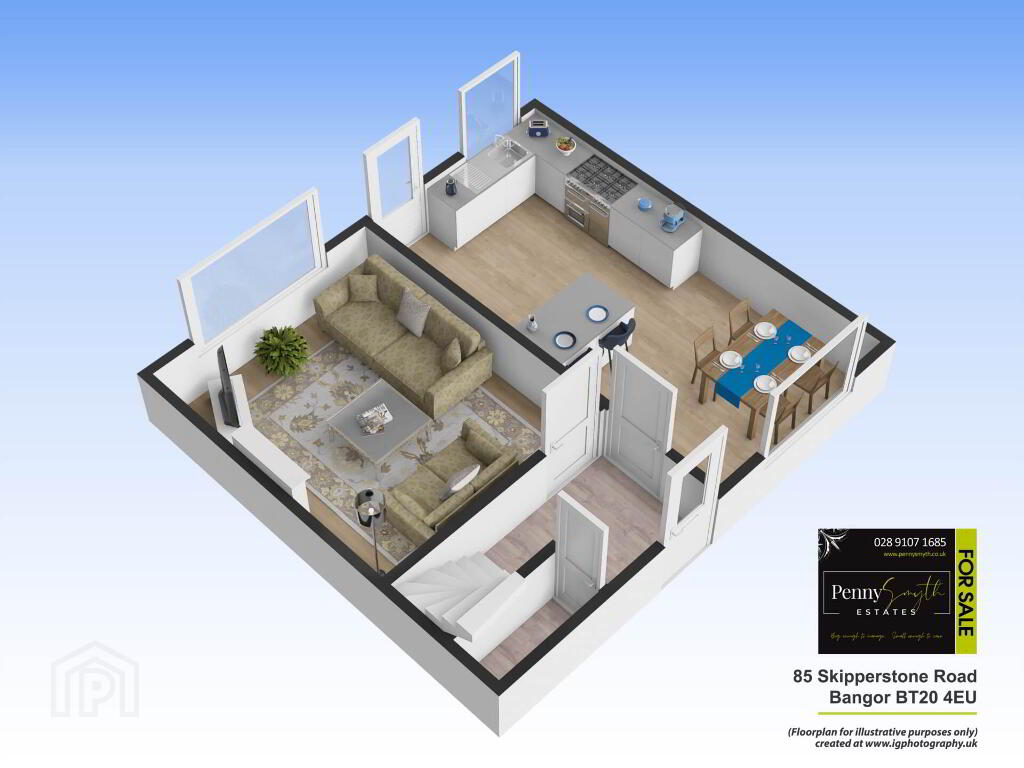 Floorplan 1 of 85 Skipperstone Road, Bangor