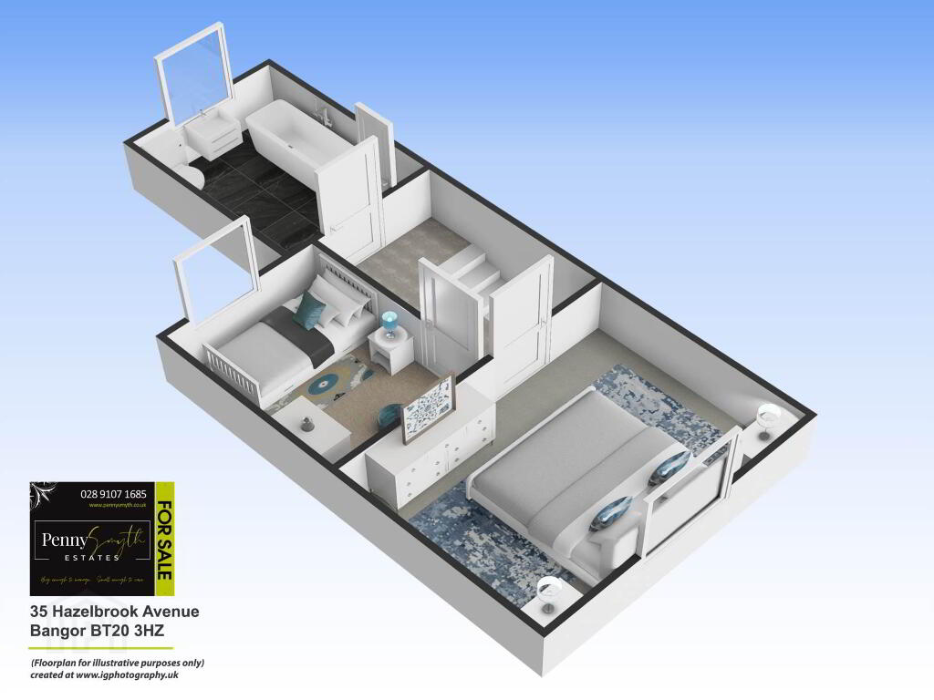 Floorplan 2 of 35 Hazelbrook Avenue, Bangor