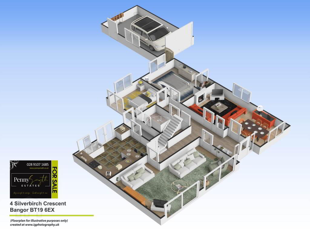 Floorplan 1 of 4 Silverbirch Crescent, Bangor