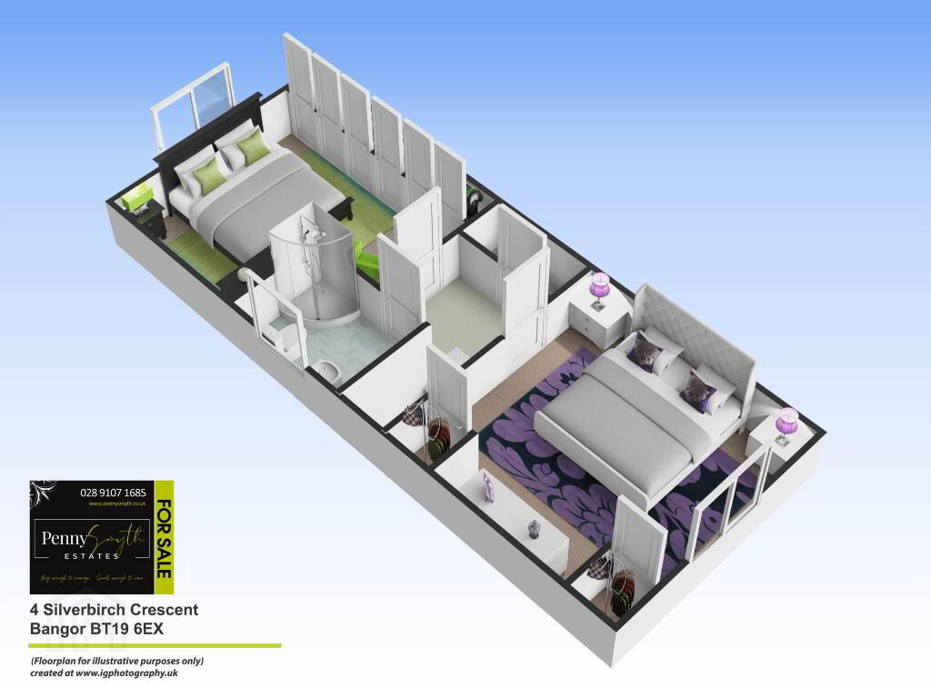 Floorplan 2 of 4 Silverbirch Crescent, Bangor
