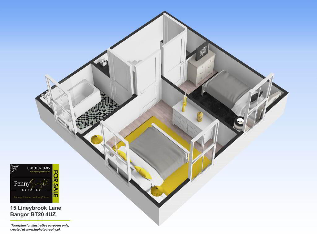 Floorplan 2 of 15 Lineybrook Lane, Bangor