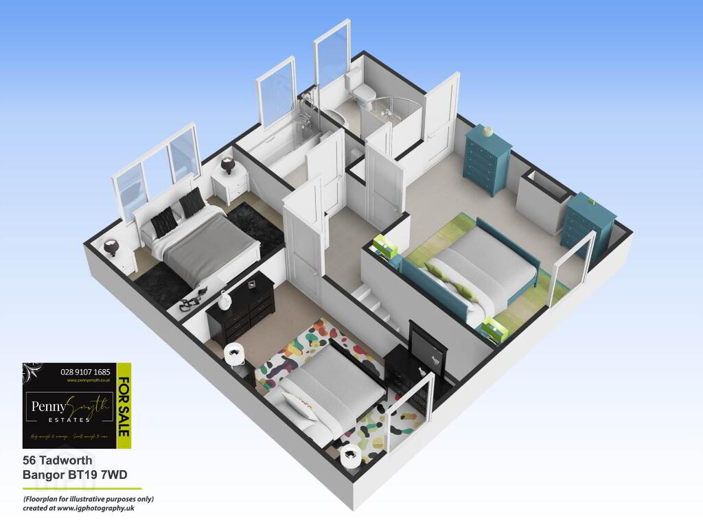 Floorplan 2 of 56 Tadworth, Bangor