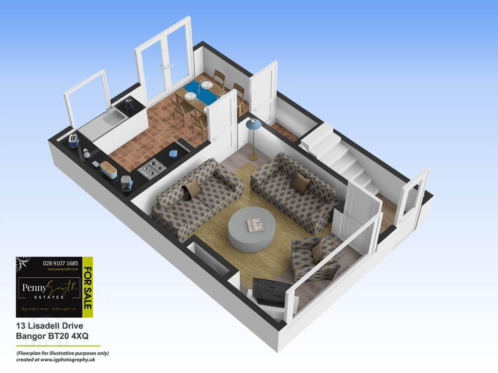 Floorplan 1 of 13 Lisadell Drive, Bangor