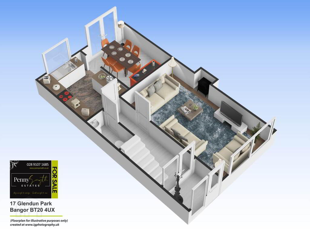 Floorplan 1 of 17 Glendun Park, Bangor