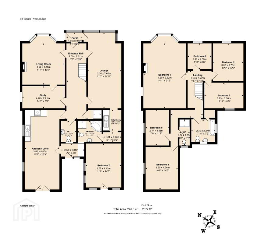 Floorplan 1 of 53 South Promenade, Newcastle