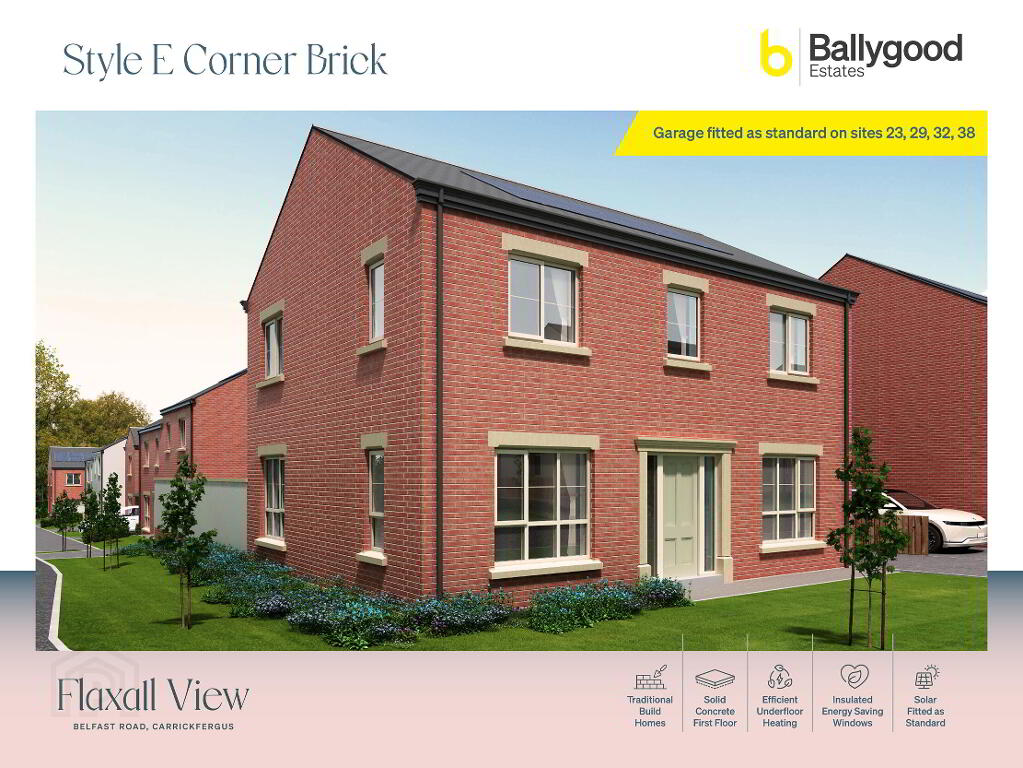 Style E Corner, Flaxall View, Belfast Road, Carrickfergus, BT38 8BX