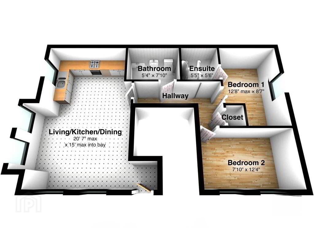 Floorplan 1 of 10 Linen Crescent, Bangor