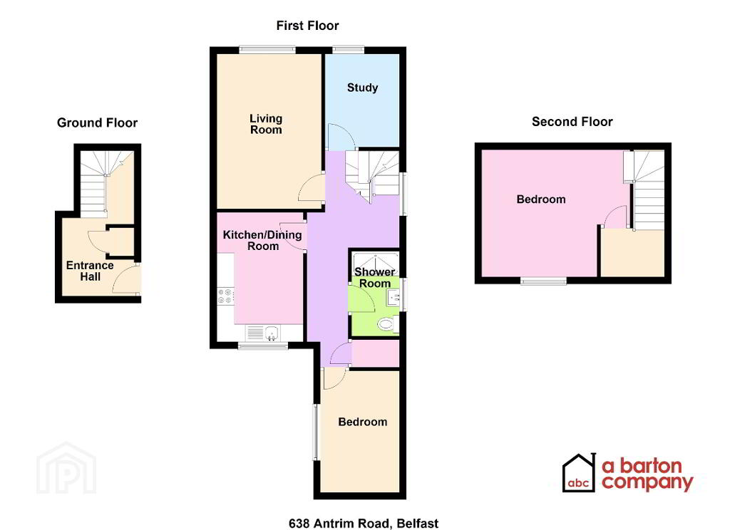 Floorplan 1 of 638 Antrim Road, Greencastle, Belfast
