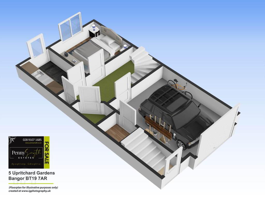 Floorplan 1 of 5 Upritchard Gardens, Bangor