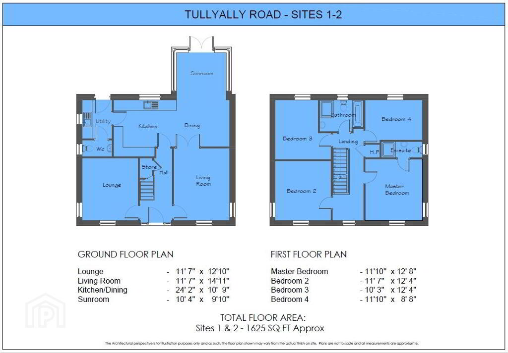 Floorplan 1 of Type A, Tullyally Road, Waterside, Londonderry