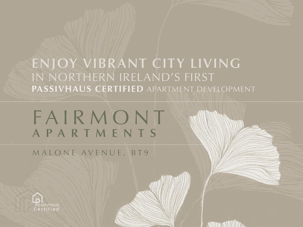 First Floor Apartments, Fairmont Apartments, 140 -142 Malone Avenue, Belfast