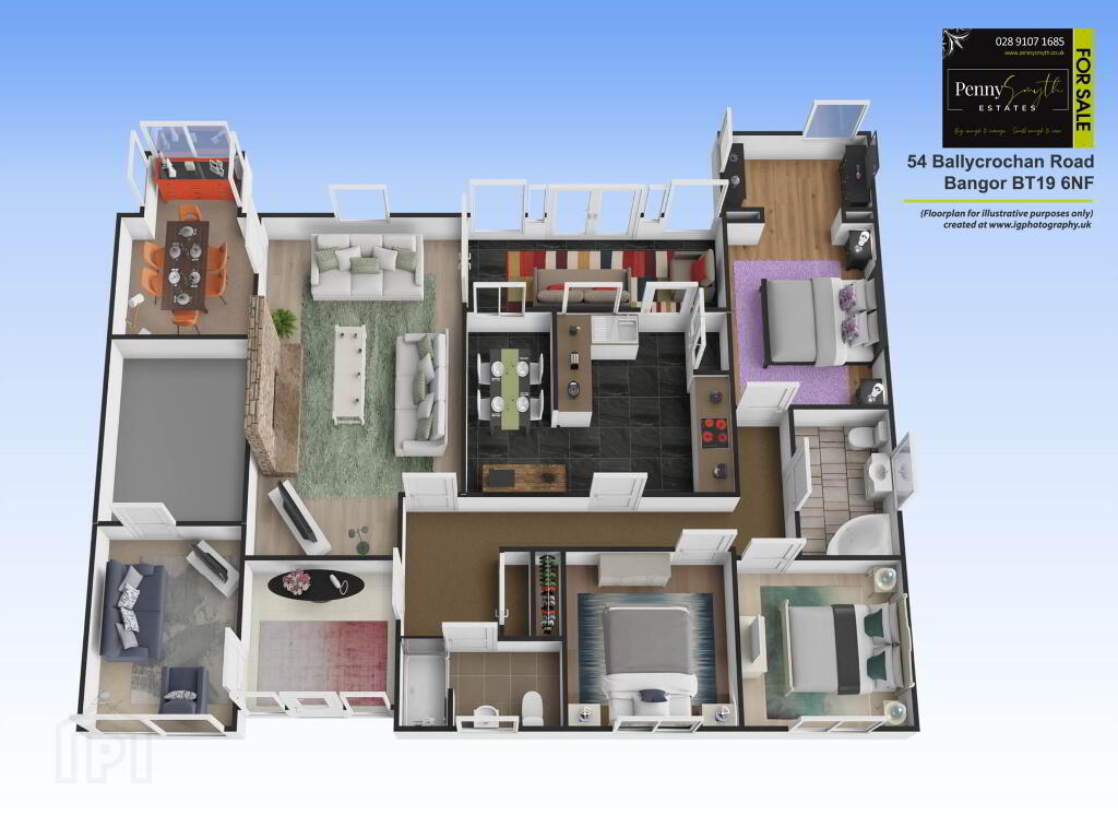 Floorplan 1 of 54 Ballycrochan Road, Bangor