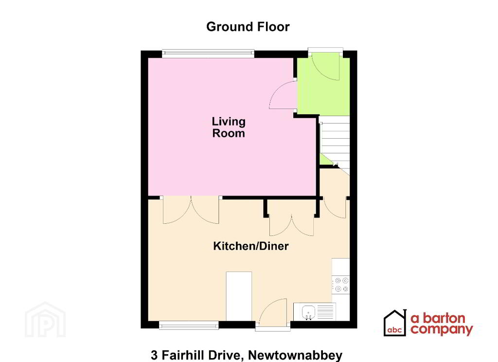 Floorplan 1 of 3 Fairhill Drive, Fairview, Newtownabbey