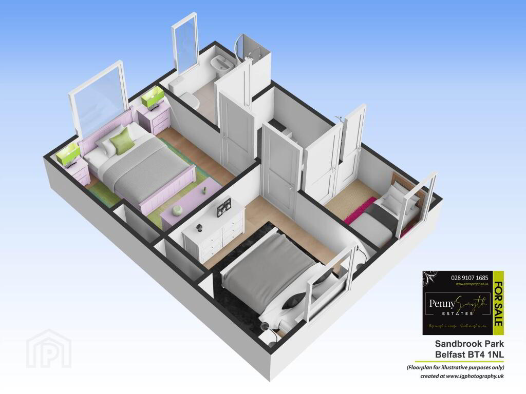 Floorplan 2 of 16 Sandbrook Park, Belfast