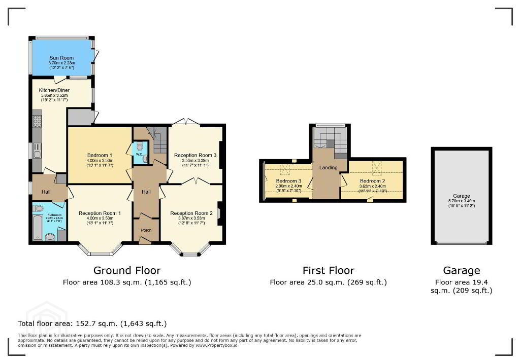Floorplan 1 of 234 Ballygowan Road, Crossnacreevy, Belfast
