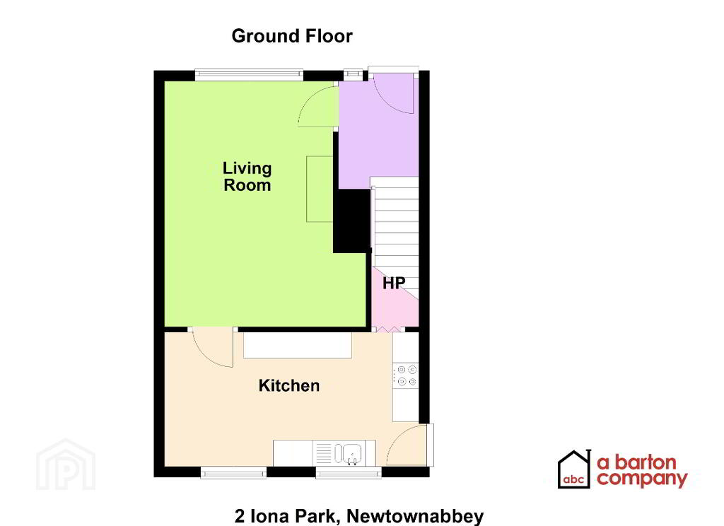 Floorplan 1 of 2 Iona Park, Rathcoole, Newtownabbey