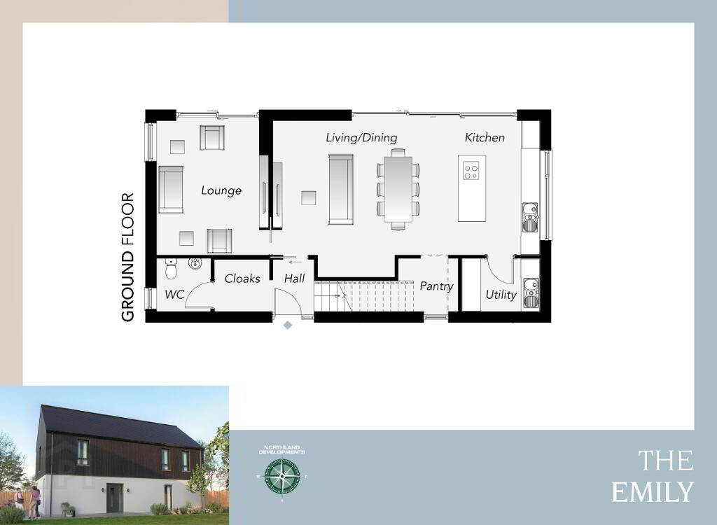Floorplan 2 of The Emily, Loughry View, Movilla Road, Newtownards