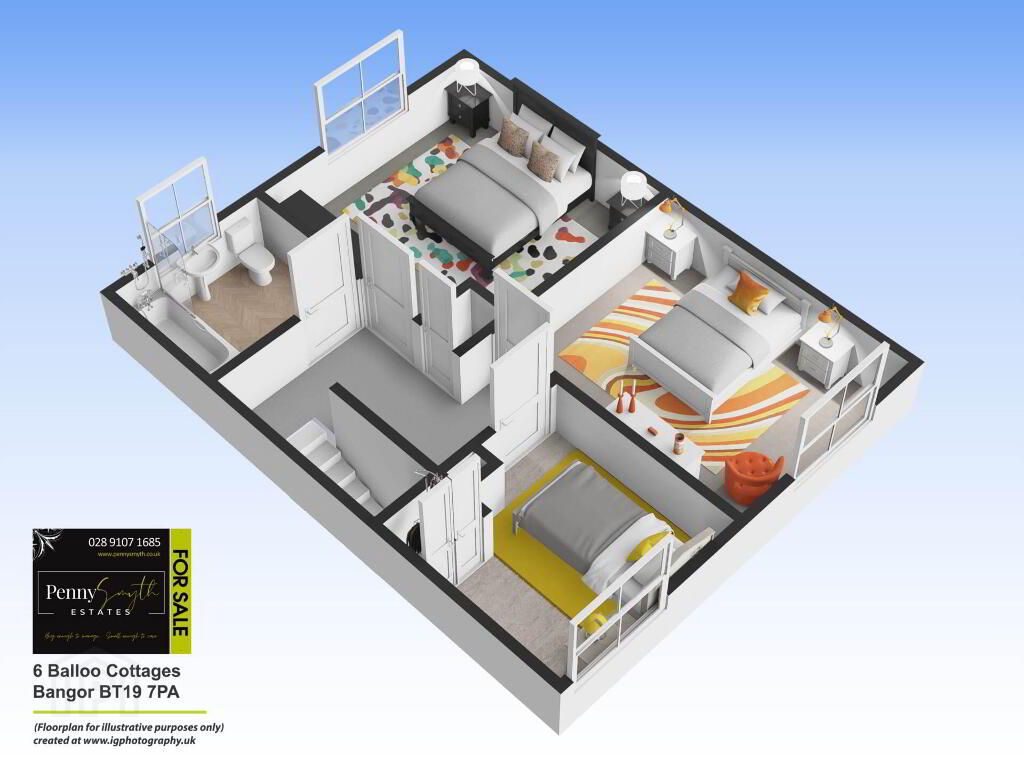 Floorplan 2 of 6 Balloo Cottages, Bangor