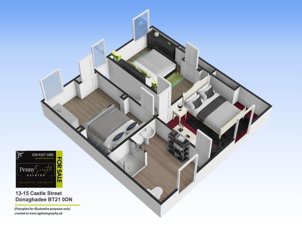 Floorplan 2 of 13-15 Castle Street, Donaghadee
