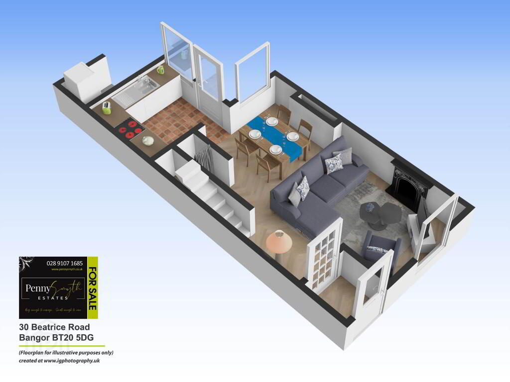 Floorplan 1 of 30 Beatrice Road, Bangor