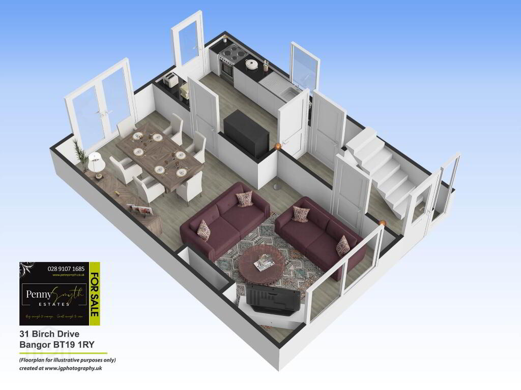 Floorplan 1 of 31 Birch Drive, Bangor