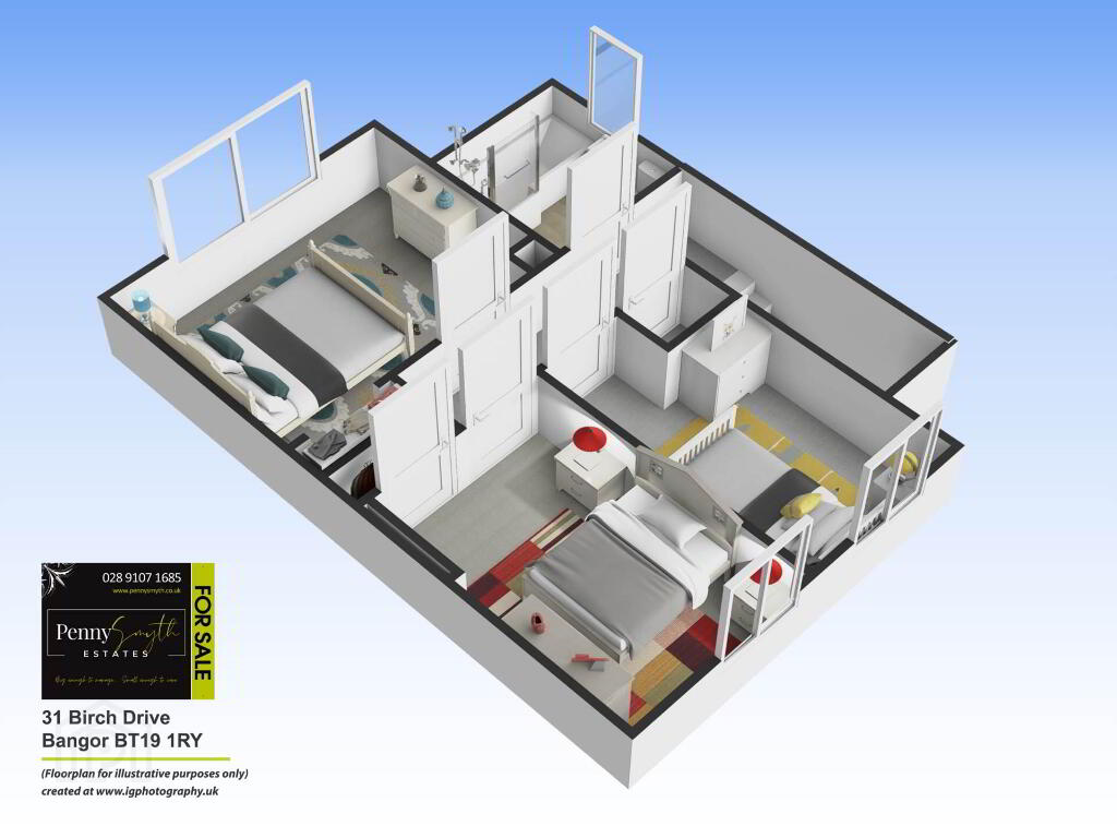 Floorplan 2 of 31 Birch Drive, Bangor