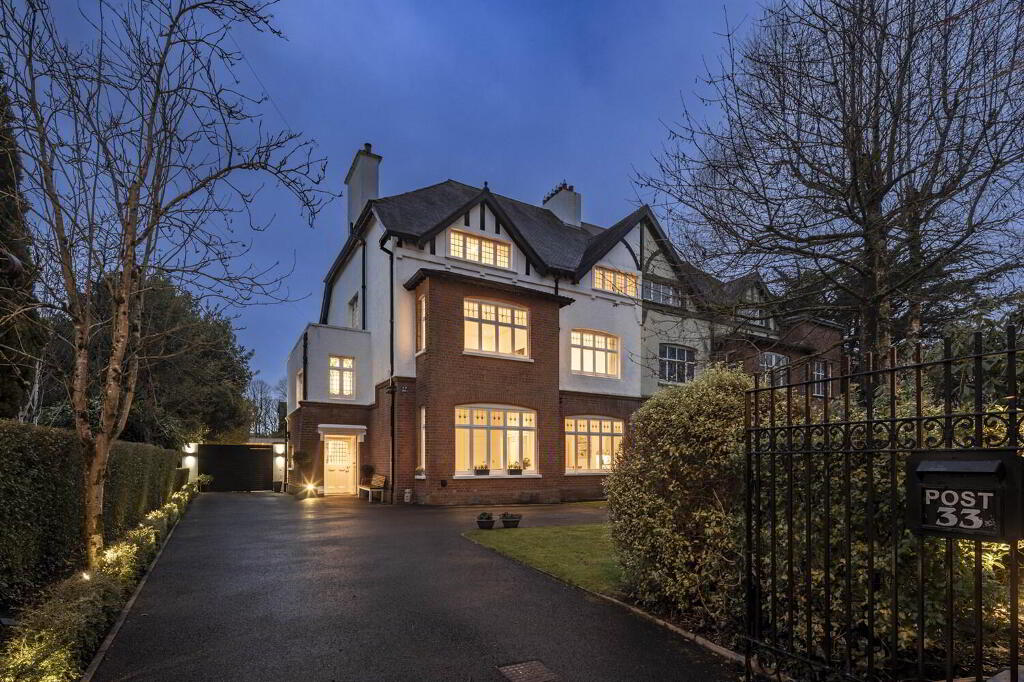 33 Adelaide Park, Malone, Belfast, BT9 6FY