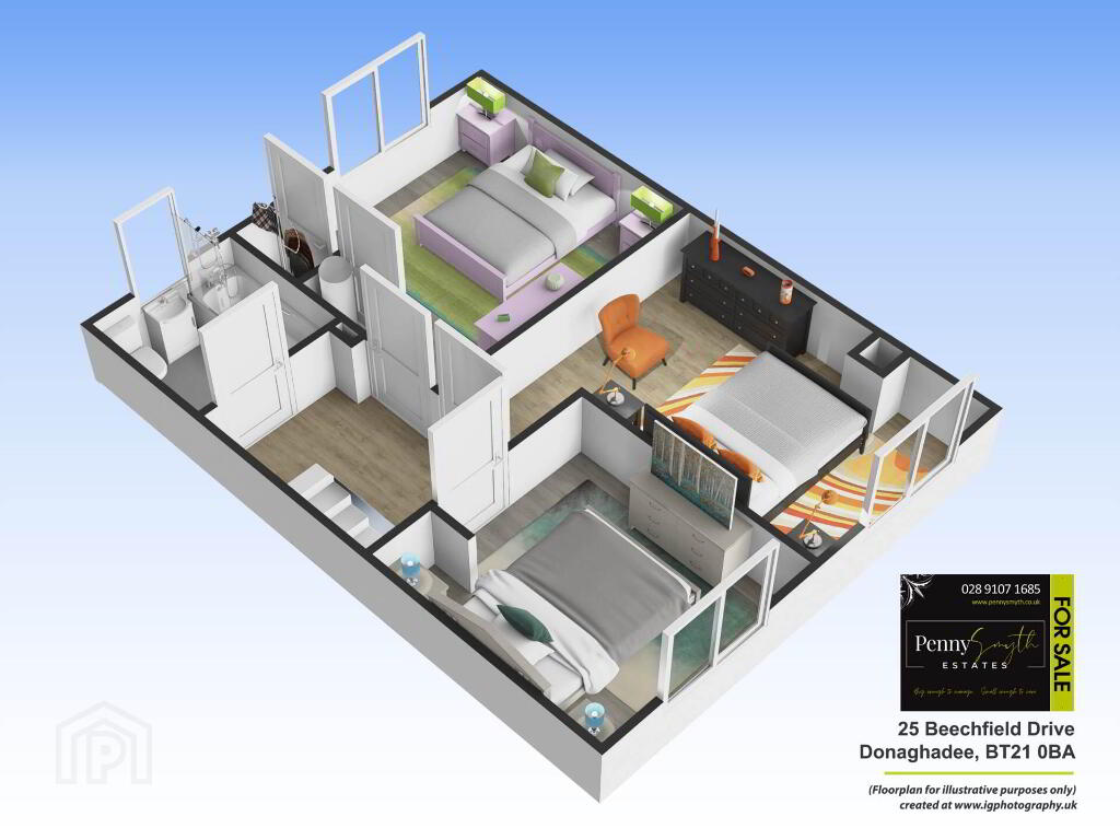 Floorplan 2 of 25 Beechfield Drive, Donaghadee