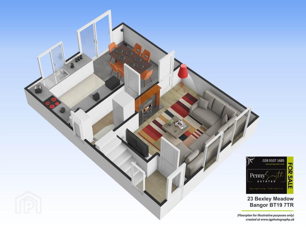 Floorplan 1 of 23 Bexley Meadows, Bangor
