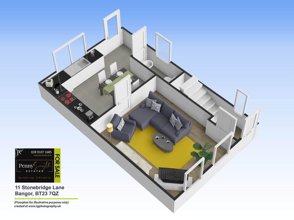 Floorplan 1 of 11 Stonebridge Lane, Newtownards
