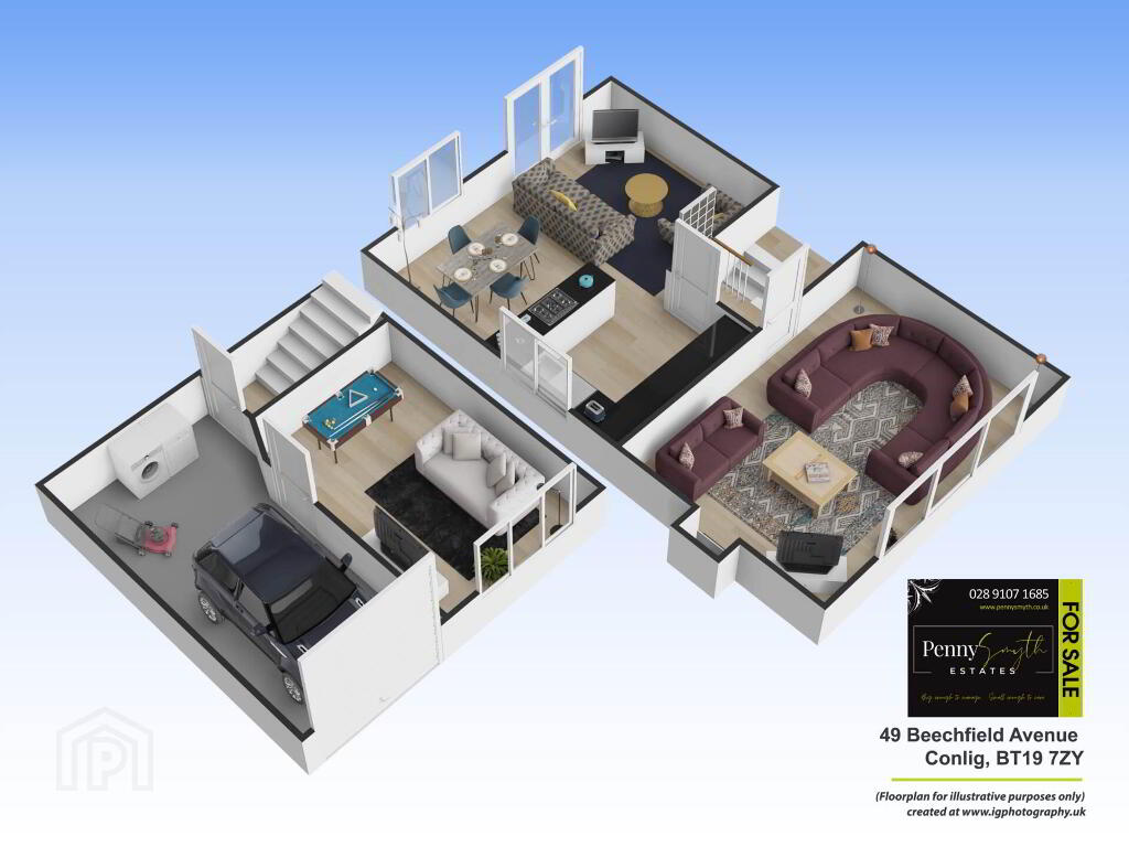 Floorplan 2 of 49 Beechfield Avenue, Bangor