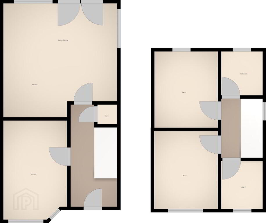 Floorplan 1 of 18 Oakwood Avenue, Bangor