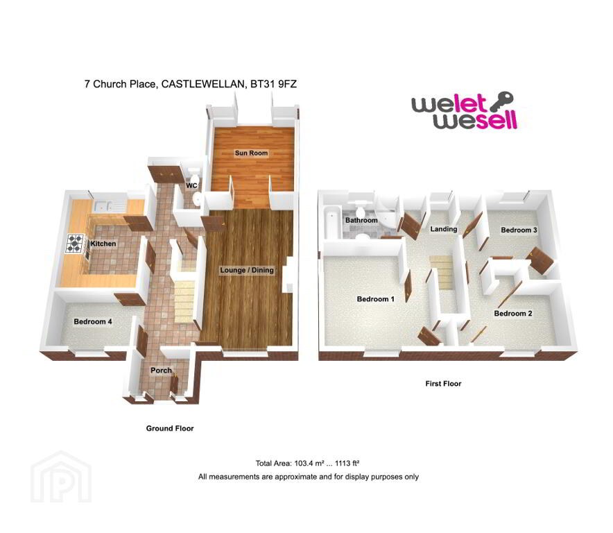 Floorplan 1 of 7 Church Place, Castlewellan