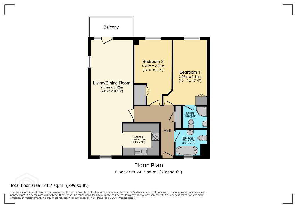 Floorplan 1 of Apartment 12 Citygate 2 Sussex Place, Belfast