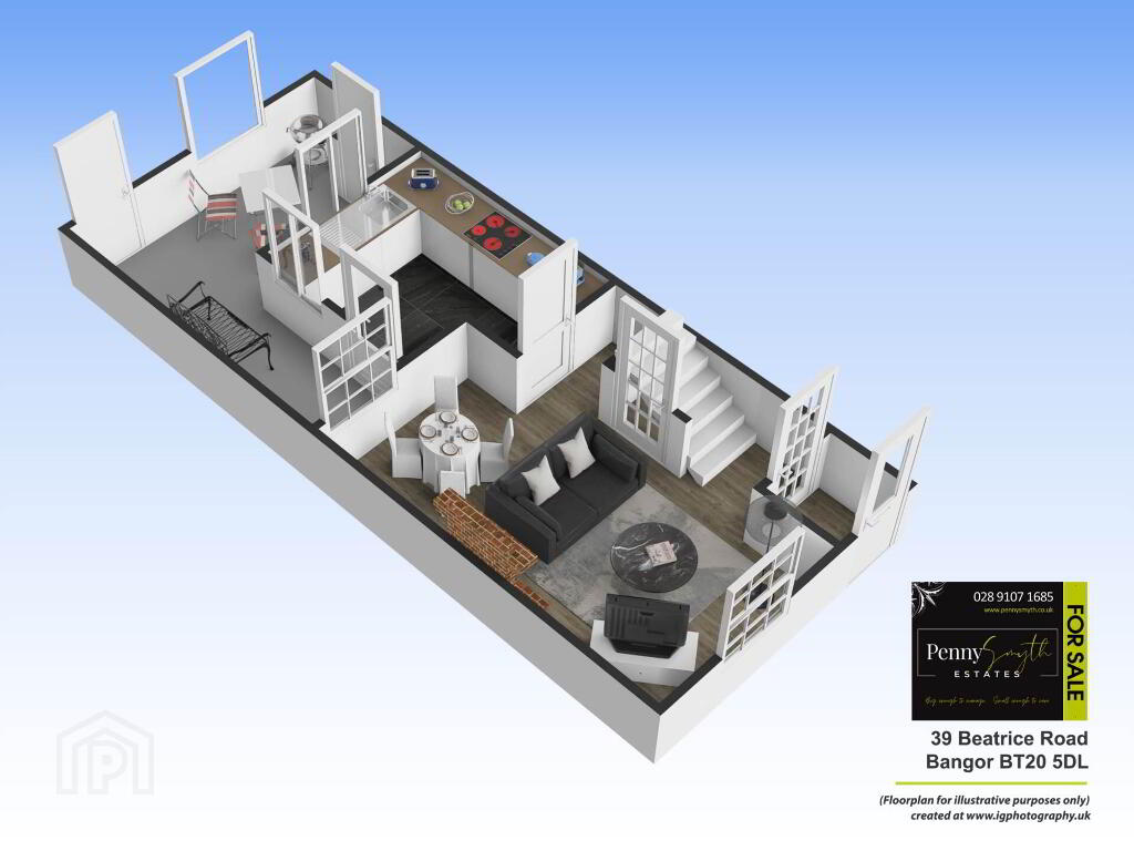 Floorplan 1 of 39 Beatrice Road, Bangor