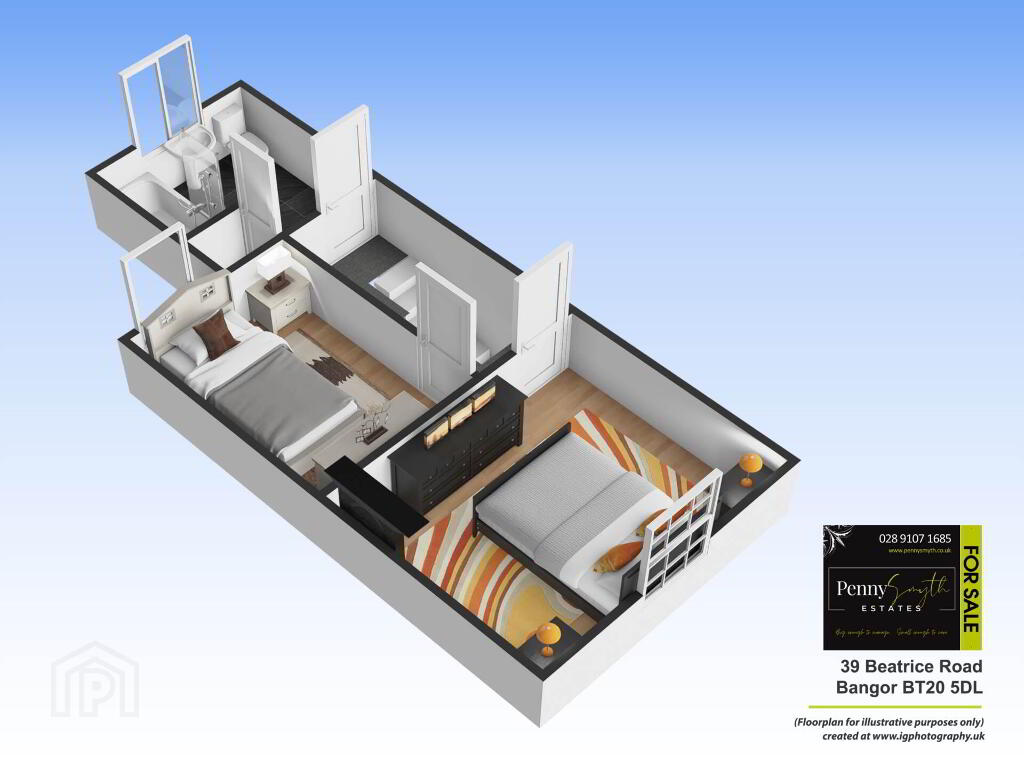 Floorplan 2 of 39 Beatrice Road, Bangor