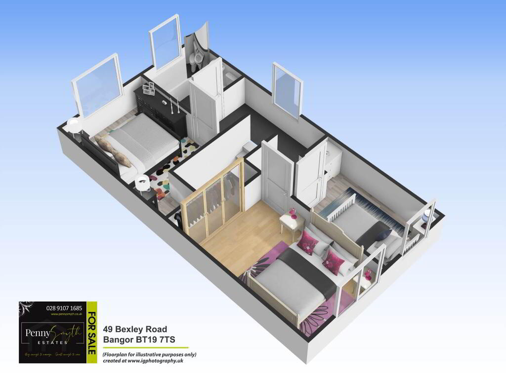 Floorplan 2 of 49 Bexley Road, Bangor