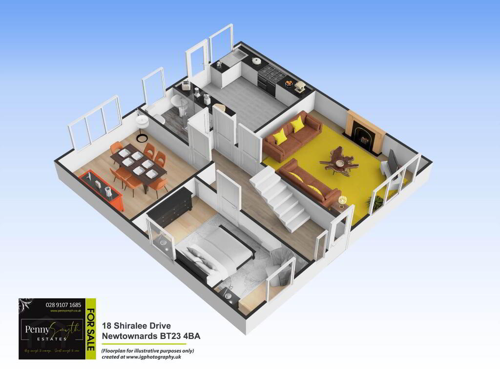 Floorplan 1 of 18 Shiralee Drive, Newtownards