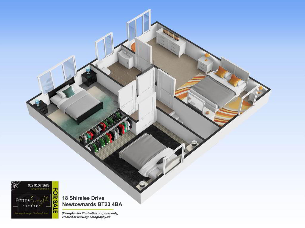 Floorplan 2 of 18 Shiralee Drive, Newtownards
