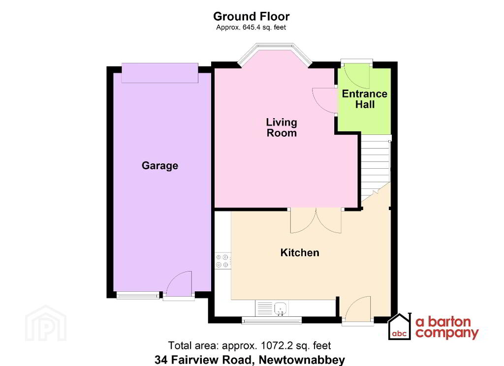 Floorplan 1 of 34 Fairview Road, Fairview, Newtownabbey