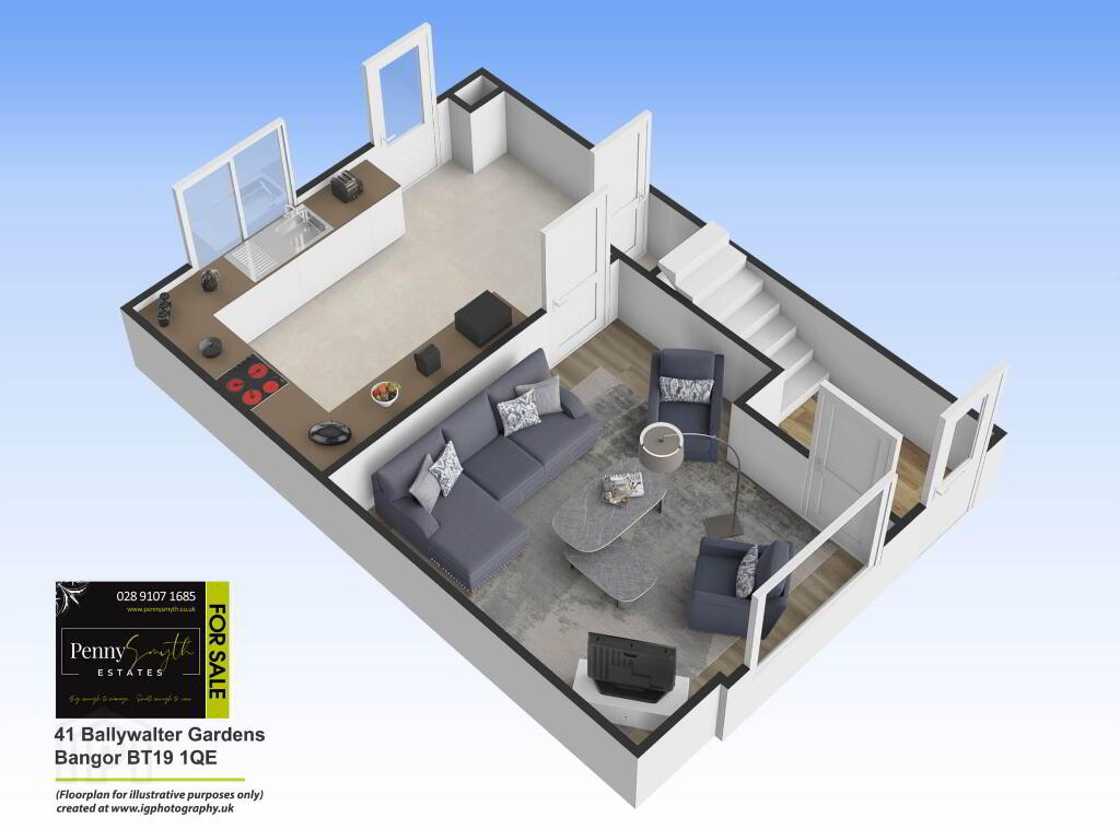 Floorplan 1 of 41 Ballywalter Gardens, Bangor