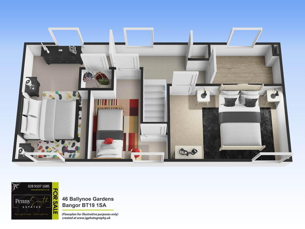 Floorplan 2 of 46 Ballynoe Gardens, Bangor