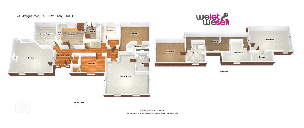 Floorplan 1 of 44 Kilmegan Road, Castlewellan