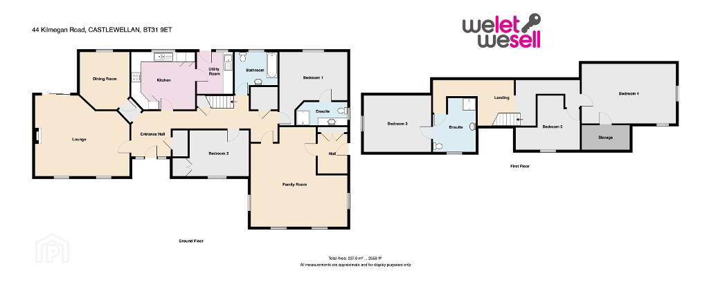 Floorplan 2 of 44 Kilmegan Road, Castlewellan