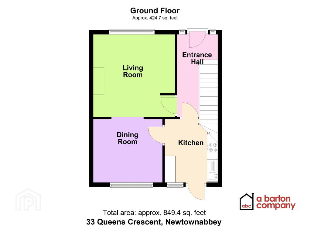 Floorplan 2 of 33 Queens Crescent, Glengormley, Newtownabbey