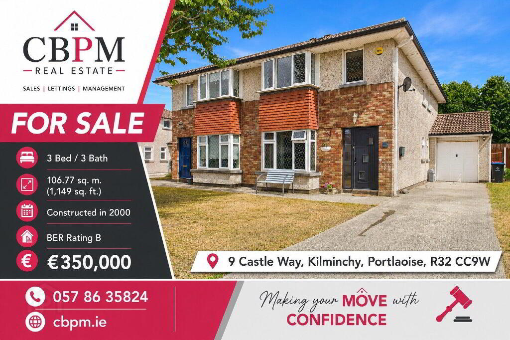9 Castle Way, Kilminchy, R32CC9W