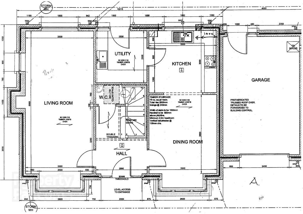 Floorplan 3 of House Type A, Ardess Glebe, Ardess, Kesh