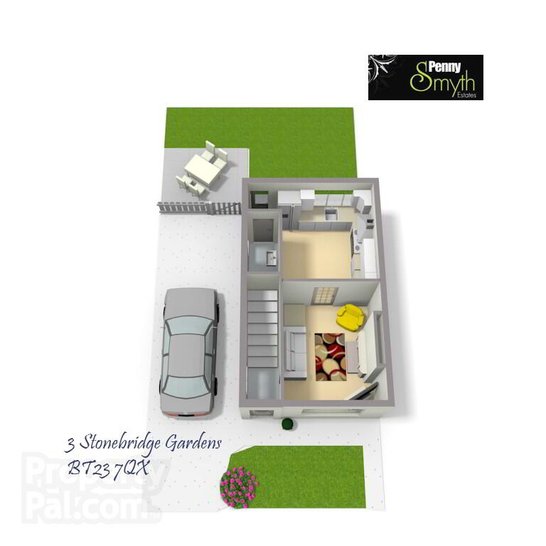 Floorplan 1 of 3 Stonebridge Gardens, Conlig, Newtownards